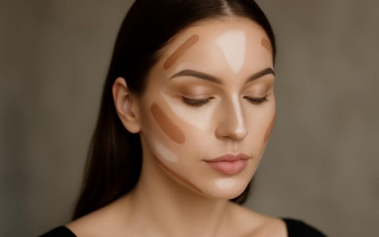 Dopasowanie makijażu i konturowania do kształtu twarzy