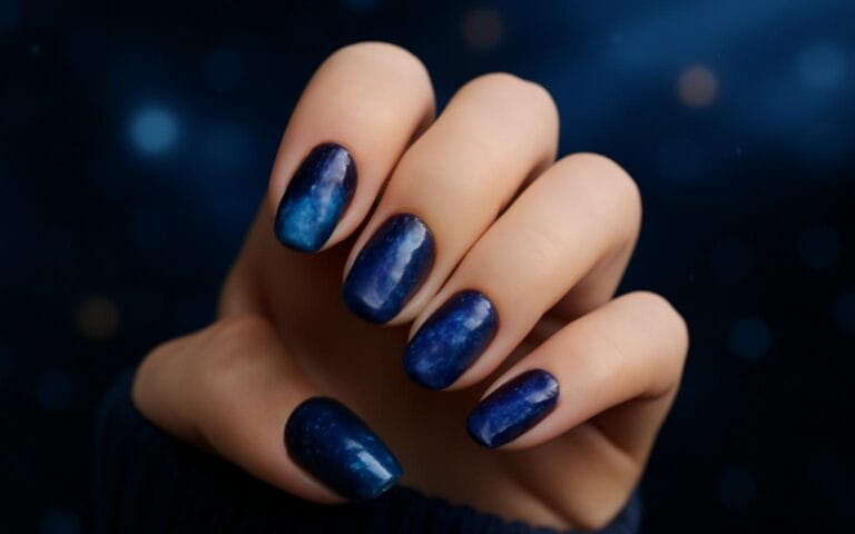 Kosmiczny manicure na sezon Wodnika: trendy i kolory