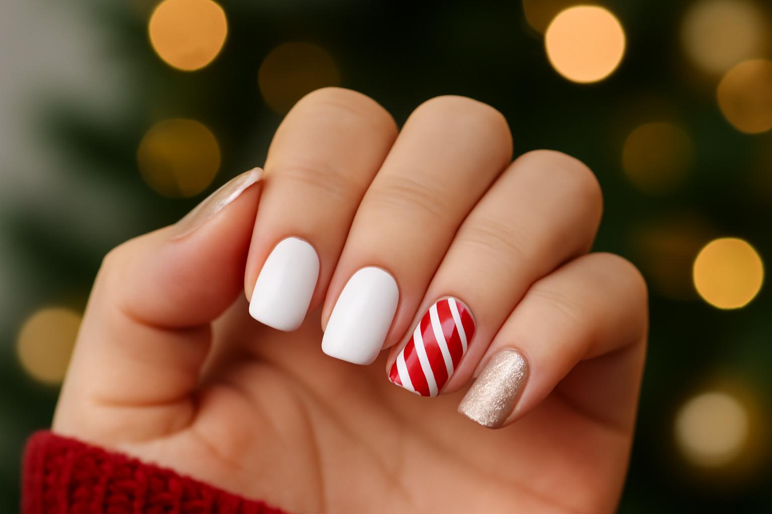 Świąteczny manicure – modne wzory, kolory i zdobienia