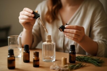 Tworzenie własnych perfum z olejków eterycznych DIY
