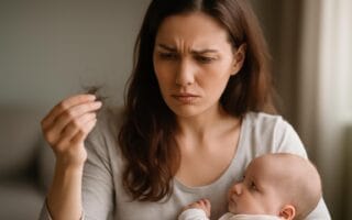 Wypadanie włosów po porodzie – przyczyny i skuteczne sposoby