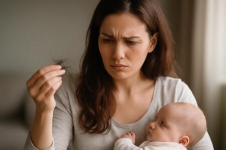 Wypadanie włosów po porodzie – przyczyny i skuteczne sposoby