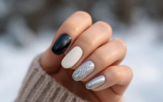 Zimowe trendy w manicure 2026: kolory, efekty i tekstury